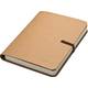 BENET Prírodný zápisník s gumičkou, hnedý